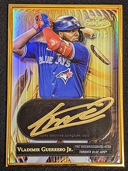 Vladimir Guerrero Jr ルーキー直筆サインカード　状態完璧！ Amazon.co.jp: 2022 TOPPS Gold Label VLADIMIR GUERRERO JR